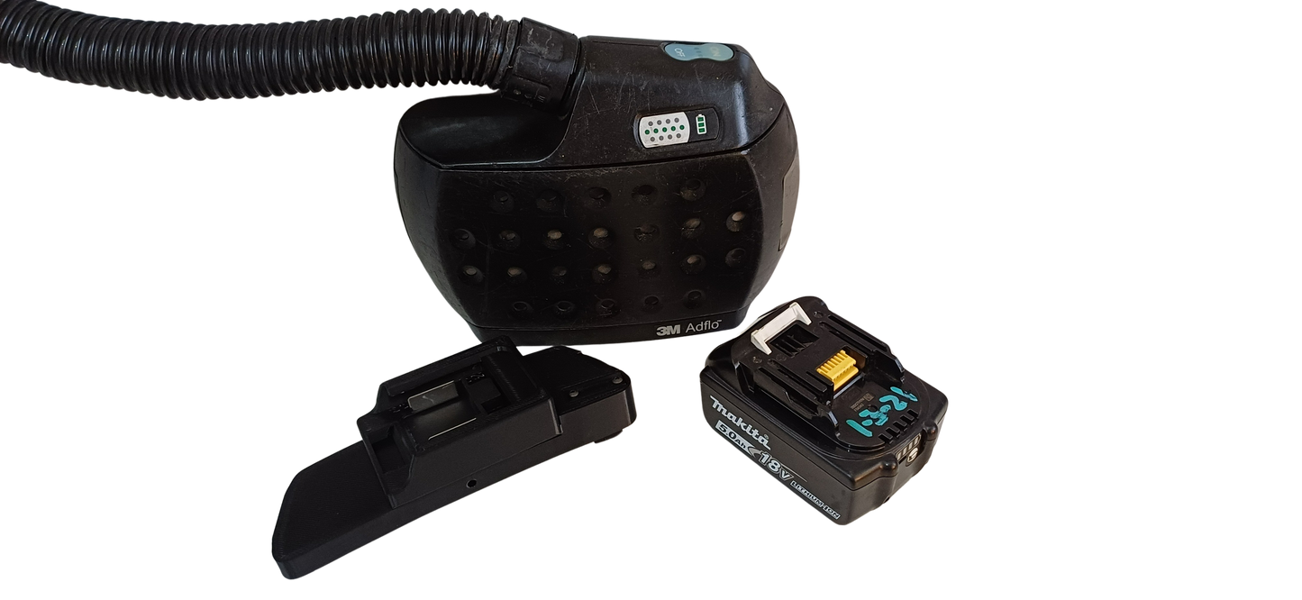 Makita® 18v compatible speedglas adflo battery adapter