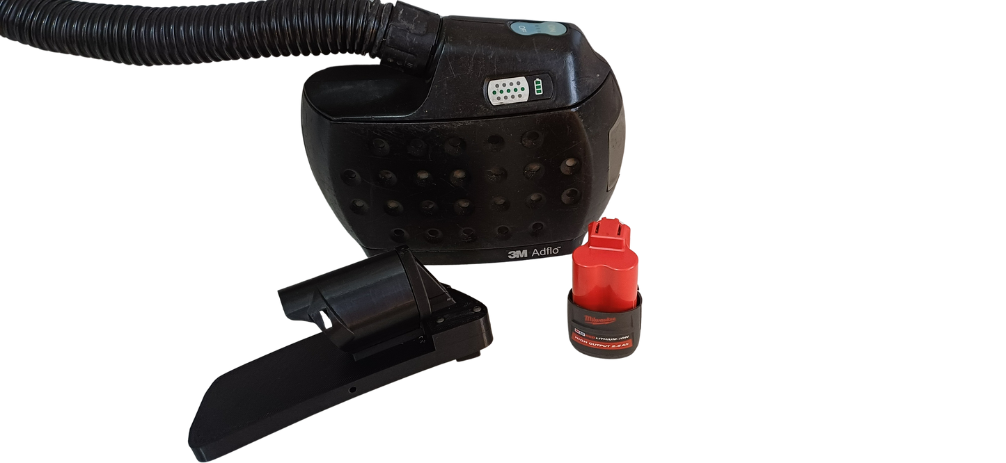 Milwaukee® M12 compatible speedglas adflo battery adapter