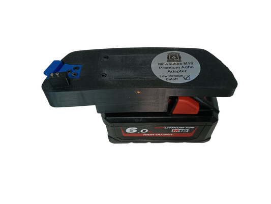 premium Milwaukee® M18 compatible speedglas adflo battery adapter