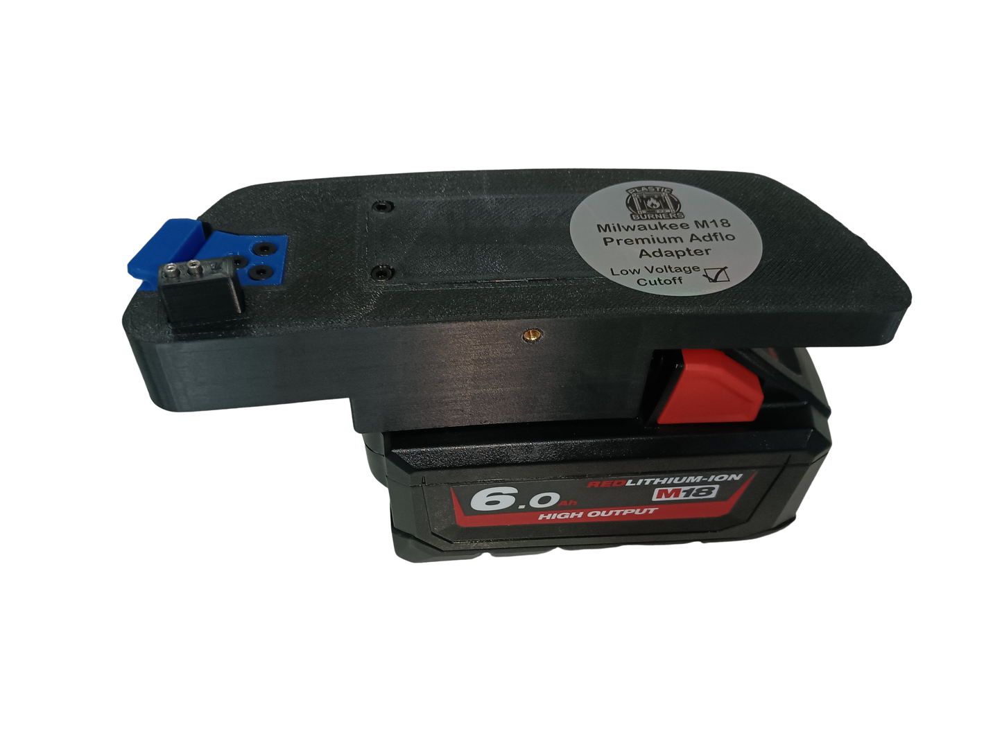 premium Milwaukee® M18 compatible speedglas adflo battery adapter