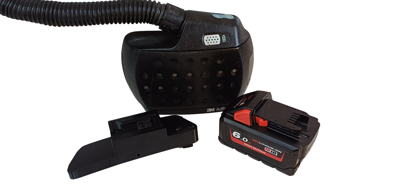 Milwaukee® M18 compatible speedglas adflo battery adapter