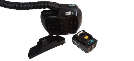 Makita® 18v compatible speedglas adflo battery adapter
