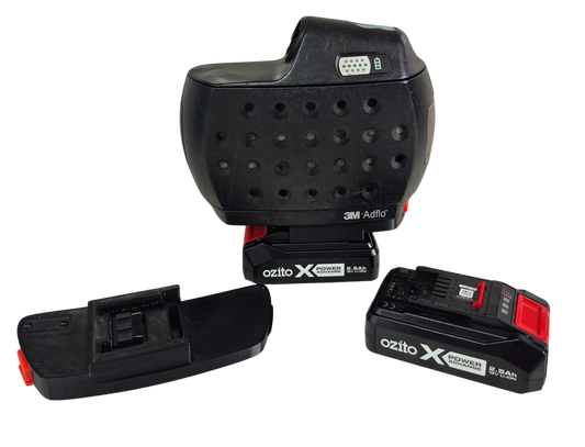 Ozito® & Einhell® compatible speedglas adflo battery adapter