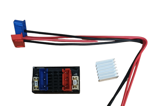 Tiny 12V 3A DC Voltage Converter Module with low voltage cutoff (for Power-Tool Batteries)