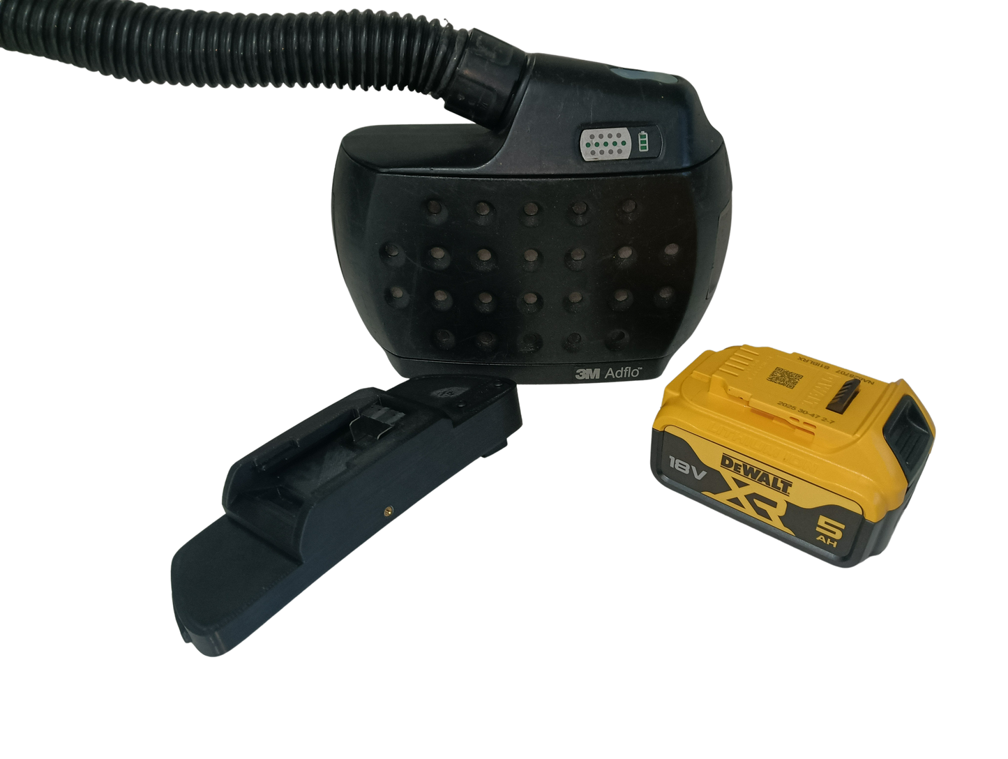 premium Dewalt® compatible speedglas adflo battery adapter v2